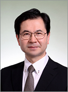 The President of the Japan Society of Nutrition and Food Science : Yoshiharu Shimomura