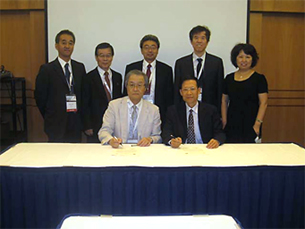 中国栄養学会（CNS）とMOU（Memorandum of Understanding）を締結